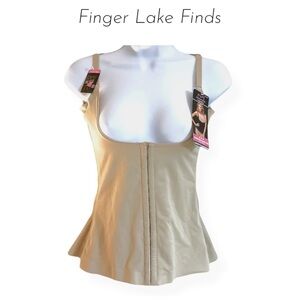 NWT Maidenform Inspirations Torsette Waistnipper, Lg